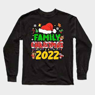 Family Matching Costume Family Christmas 2022 Xmas Pajamas Long Sleeve T-Shirt